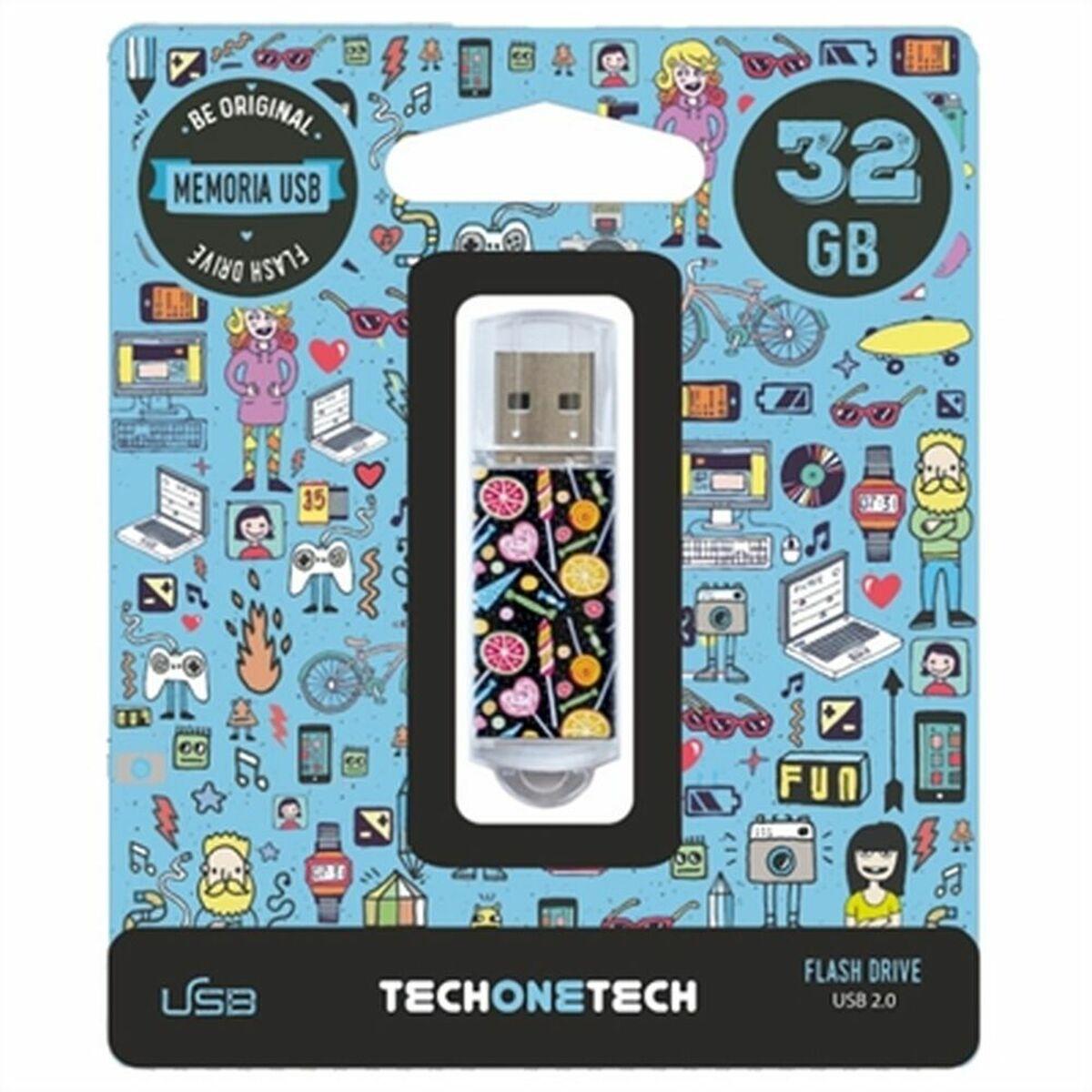 USB-stik Tech One Tech TEC4001-32 32 GB