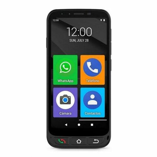 Mobiltelefon til ældre mennesker SPC Zeus 4G 5,5" HD+ 1 GB RAM 16 GB MediaTek Helio A22 1 GB RAM 16 GB Sort