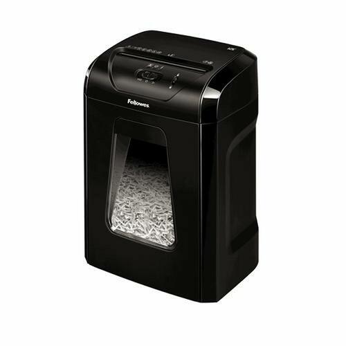 Fellowes Powershred 12C papirmakulator - 19 l, P-4, sort