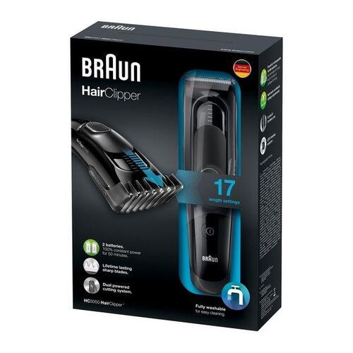 Hårklipper Braun HC5050 40 min Sort