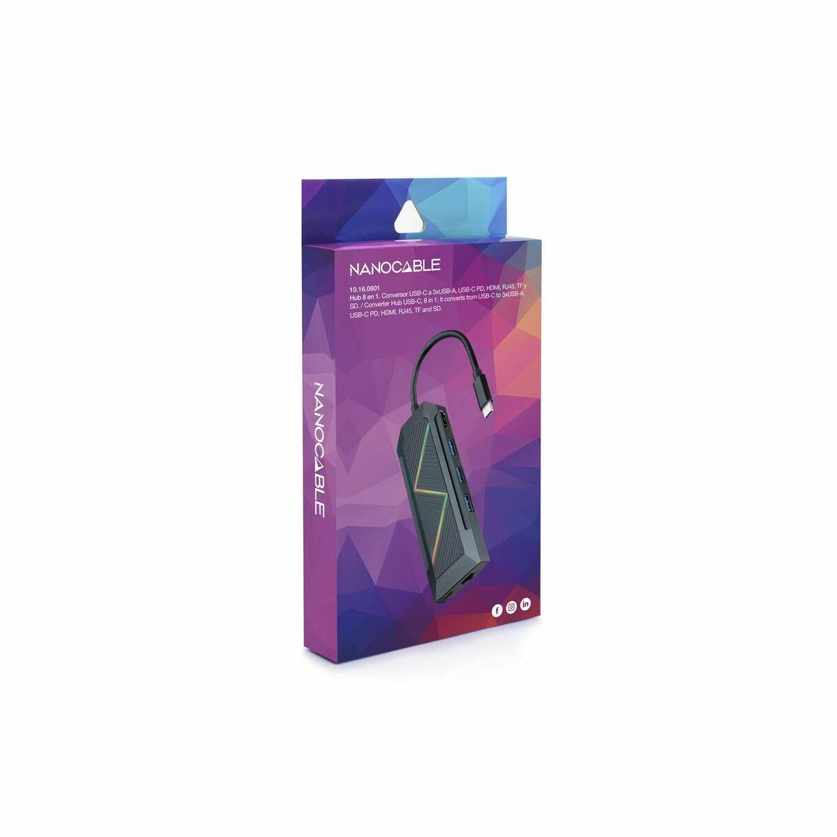 Usb Hub Nanocable 0801