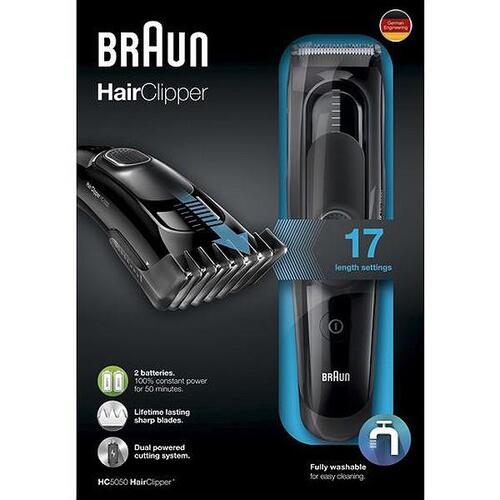 Hårklipper Braun HC5050 40 min Sort