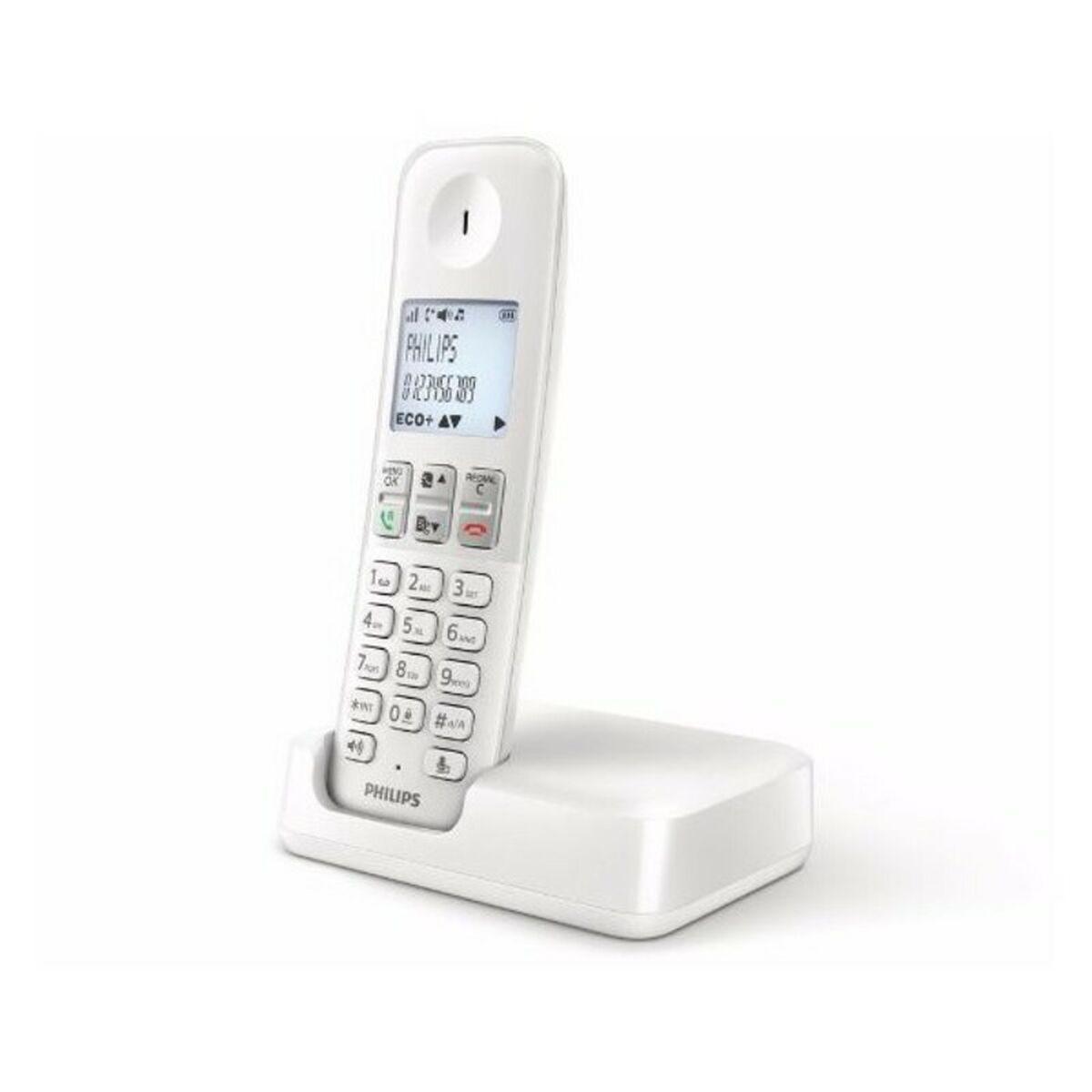 Trådløs Telefon Philips D2501w/34 1 8  " 500 Mah Gap Hvid
