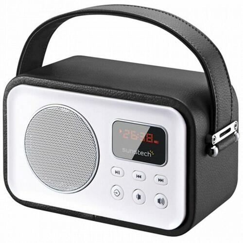 Transistorradio Sunstech RPBT450 Bluetooth 2,5W Sort 2,5 W