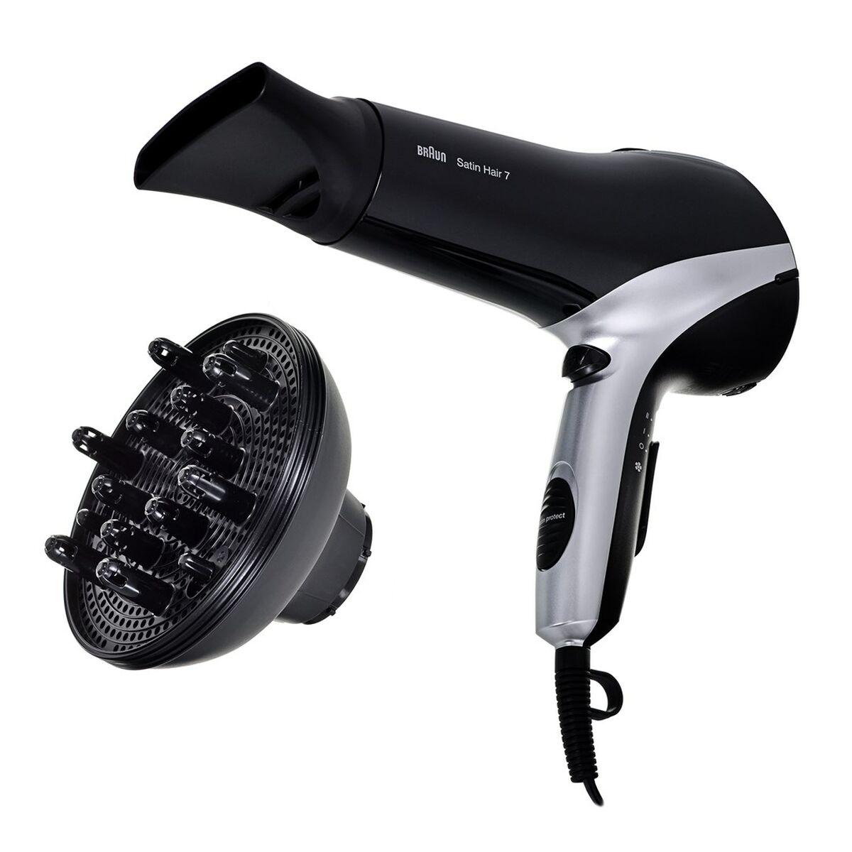 Hårtørrer Braun HD730 Sort Sort/Sølvfarvet 2200 W