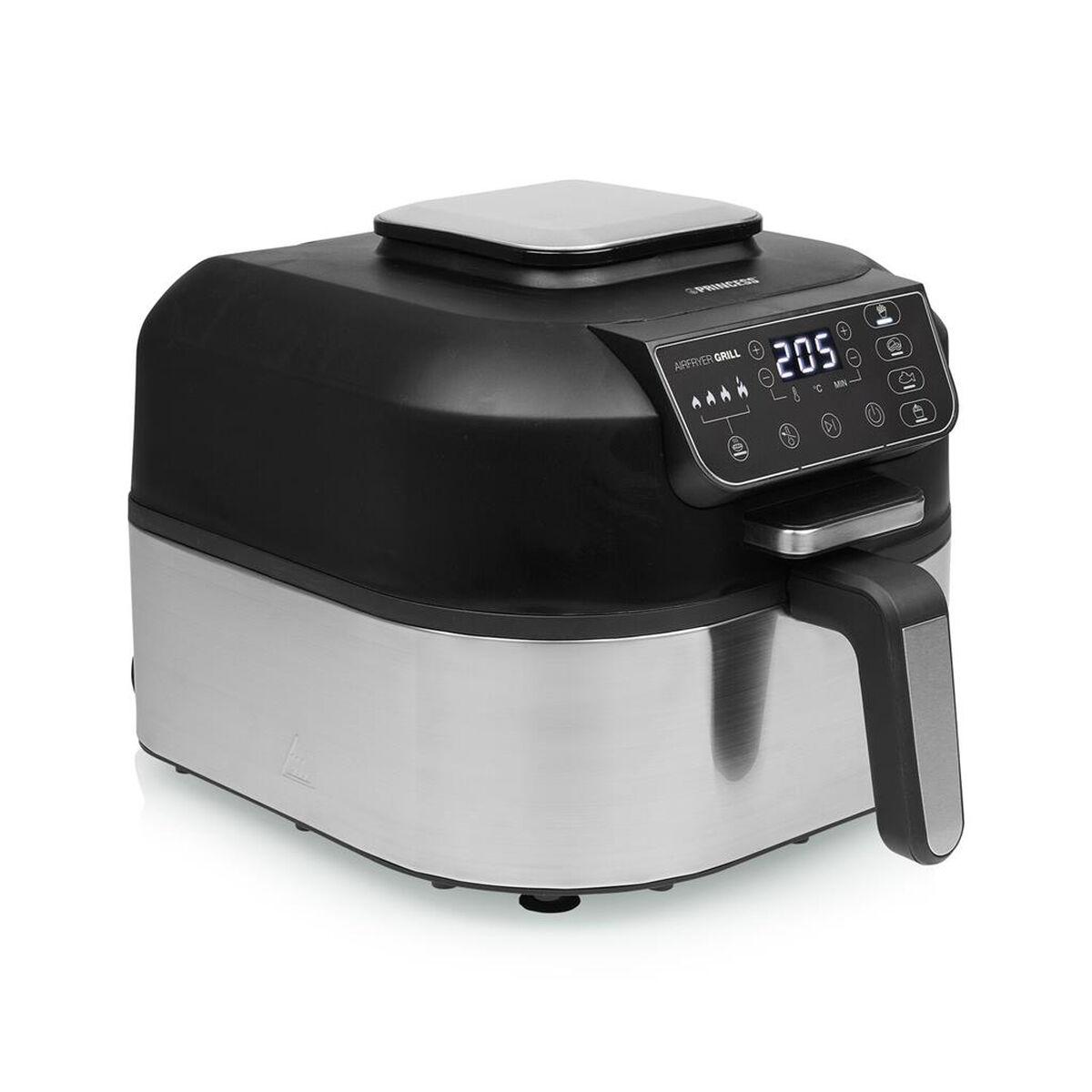 Airfryer Princess 182092 001 1760 Sort Sølvfarvet