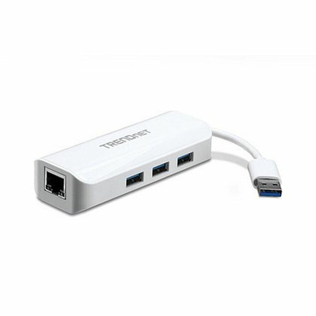 Usb Til Ethernet Adapter Trendnet Tu3 Etgh3 Hvid