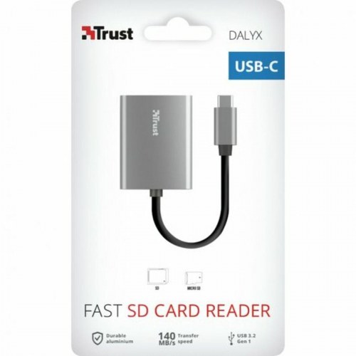USB-C kortlæser Trust Dalyx SD/microSD