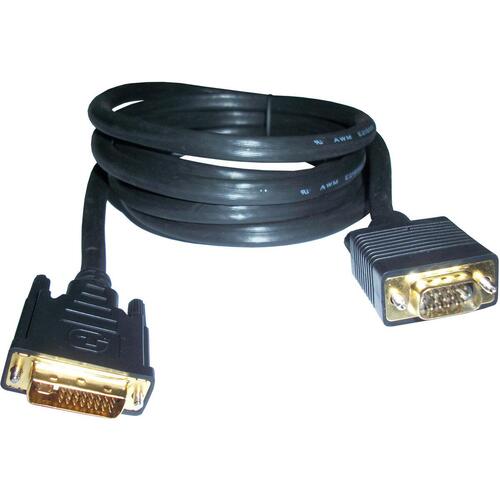 DVI til VGA 3GO 2m DVI/VGA Sort 2 m