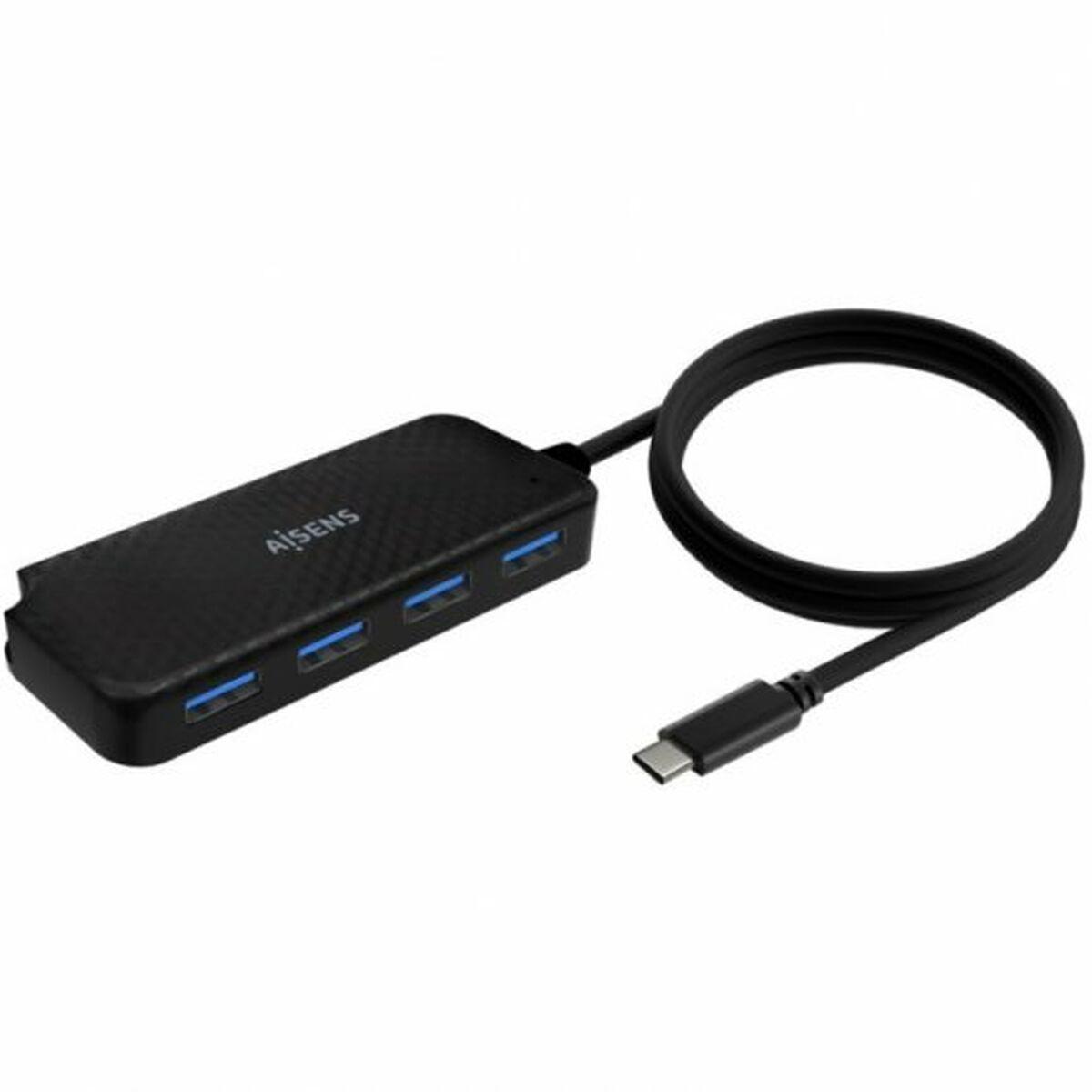 Adapter Aisens A109 0716 Usb C Usb X 4