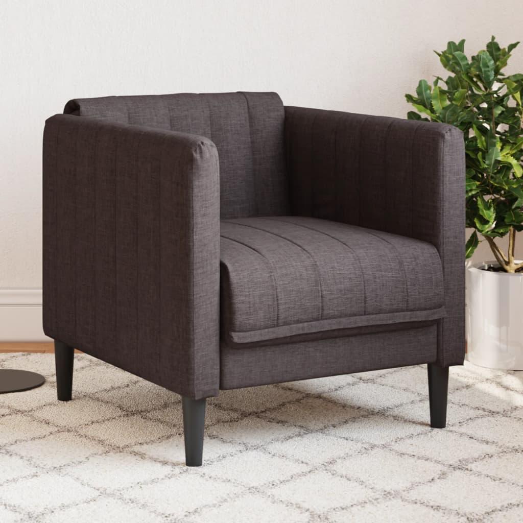 Sofastol Stof Mørkebrun