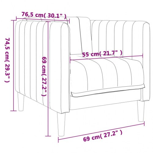 Sofastol stof mørkegrøn