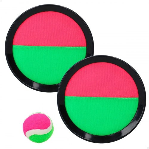 Catch Ball strandspil 20 × 2 × 20 cm velcro - 12 enheder