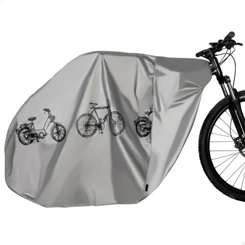 Beskyttelse cover til cykler Aktive 195 x 100 x 5 cm Vandtæt Grå
