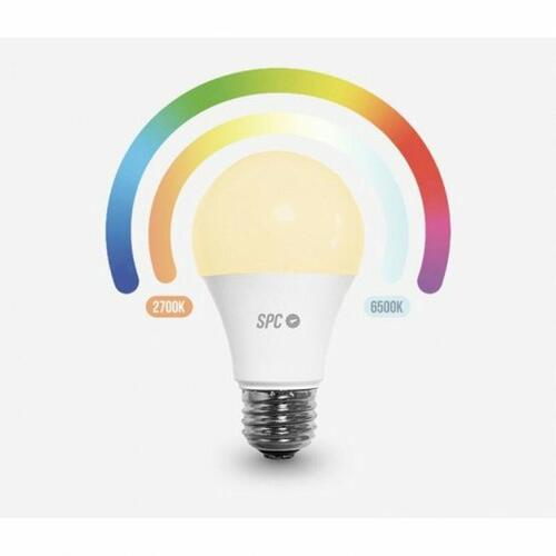 Smart Elpærer SPC Aura 800 Wifi 10 W E27 75 W Multifarvet E27 800 lm (2700 K) (6500 K) 2700K - 6500K