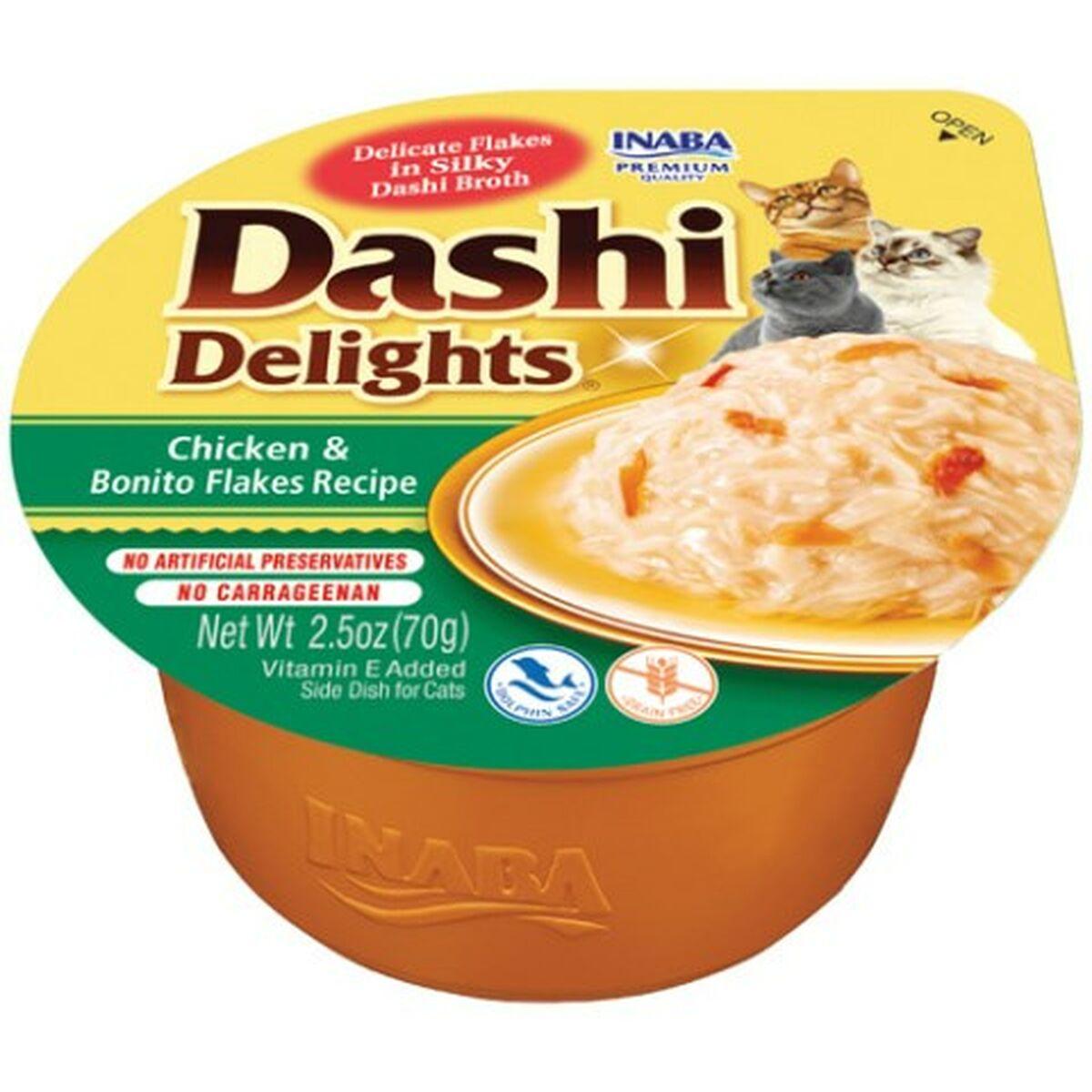 Inaba Dashi Delights kattegodbid - kylling 70 g