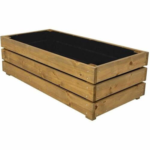 Urtepotte Ekju Træ 79 x 39 x 25 cm 48 L