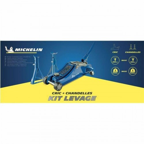Michelin hydraulisk donkraft 1.800 kg - blå