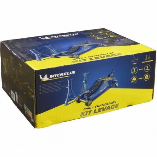Michelin hydraulisk donkraft 1.800 kg - blå