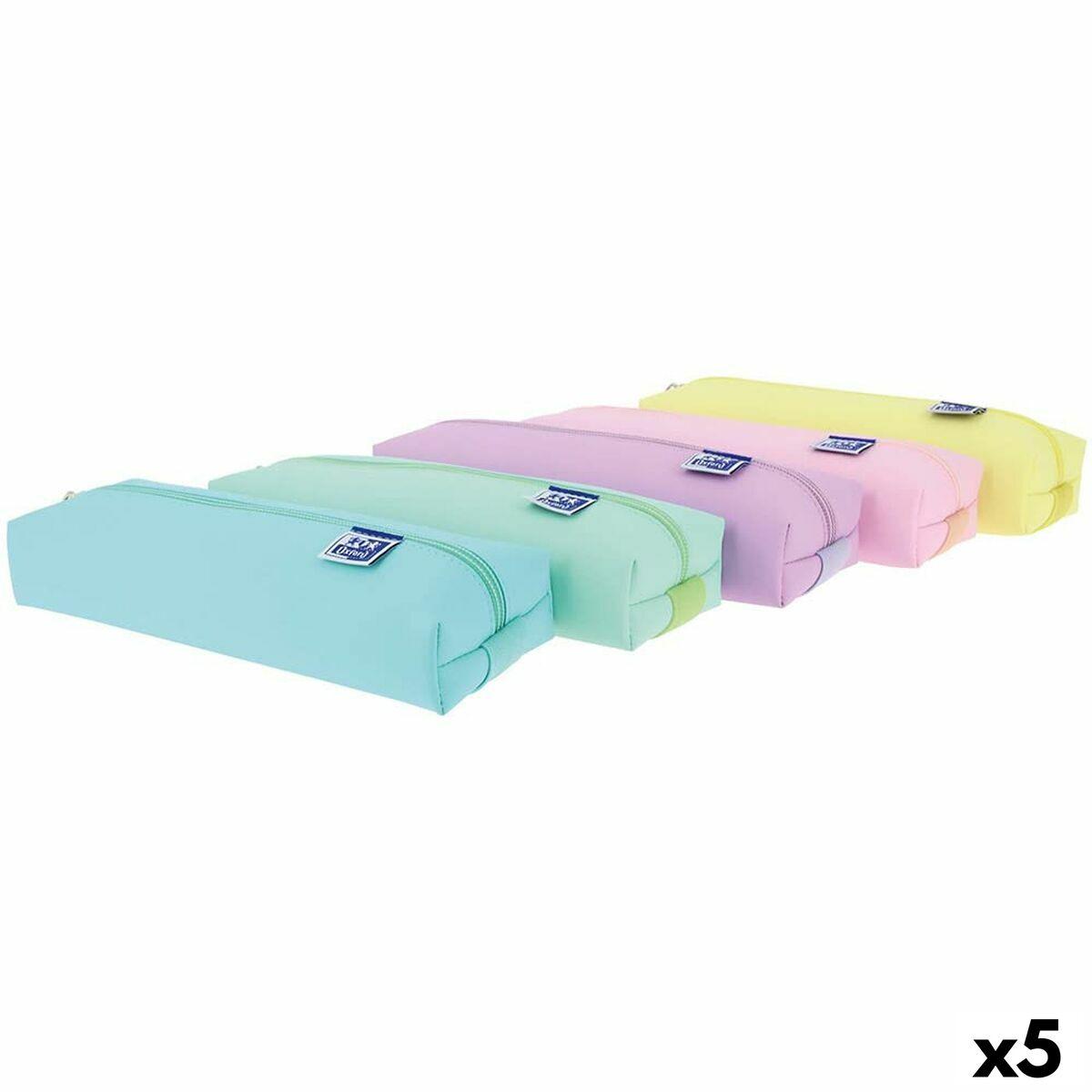 Penalhus Oxford Live & Go Multifarvet 22 X 7 X 3 5 Cm 5 Enheder