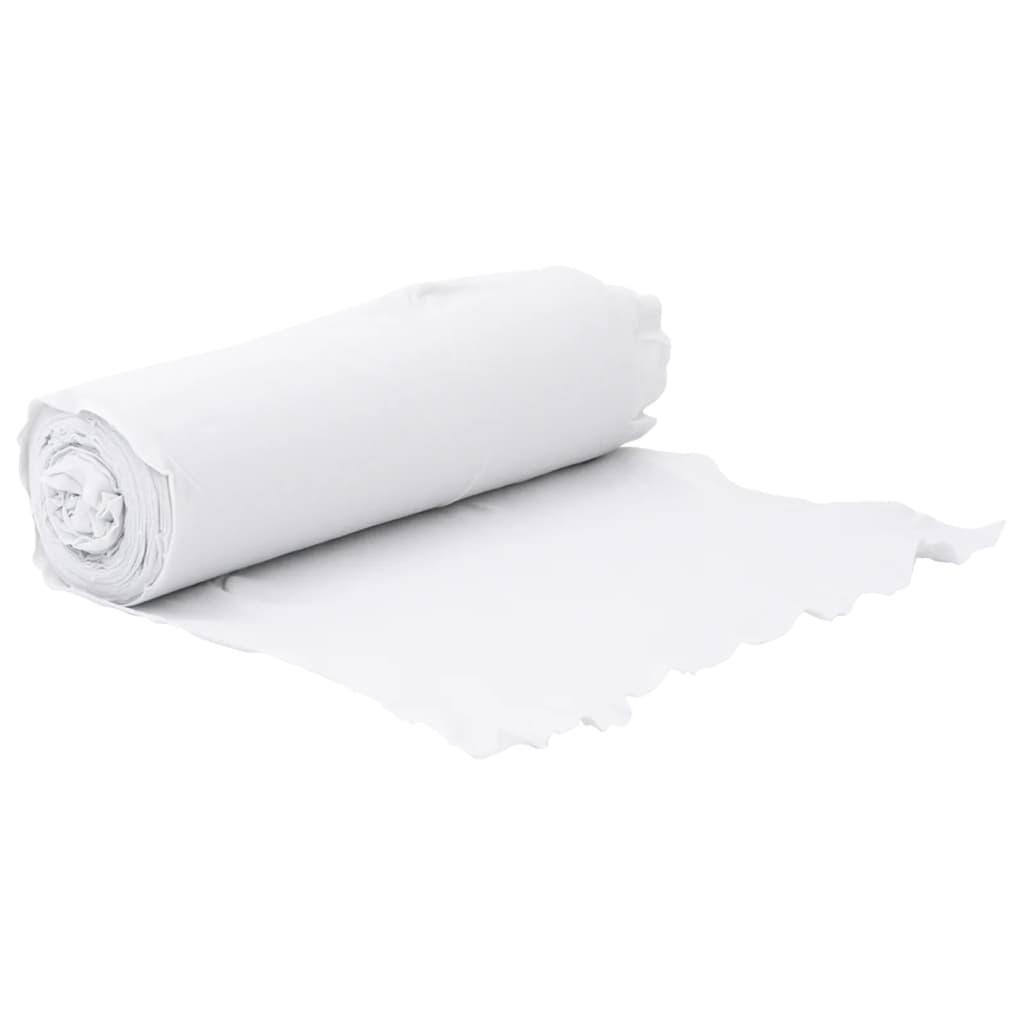 Ukrudtsdug 1×10 m polyesterfibre hvid