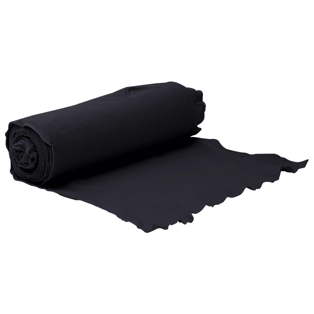 Ukrudtsdug 1×10 m polyesterfibre sort