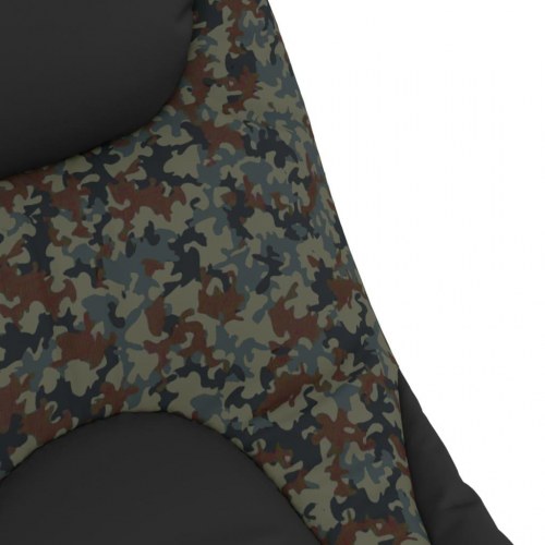 Fiskestol med justerbare fødder foldbar camouflage