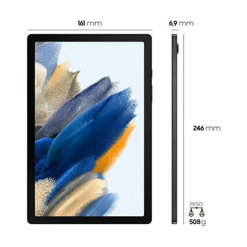 Tablet Samsung Galaxy Tab A8 10,5" 4 GB RAM 64 GB Unisoc Sort Grå