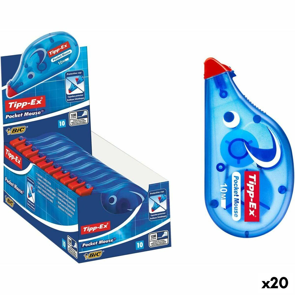 Rettetape Tipp Ex Pocket Mouse 10 M 4 2 Mm 20 Enheder