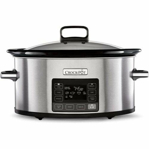 Crock-Pot Slow cooker CSC066X, 5,6 L - rustfrit stål