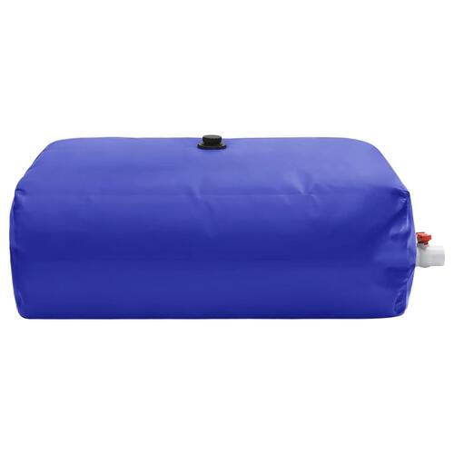 Vandtank med hane sammenfoldelig 500 l PVC