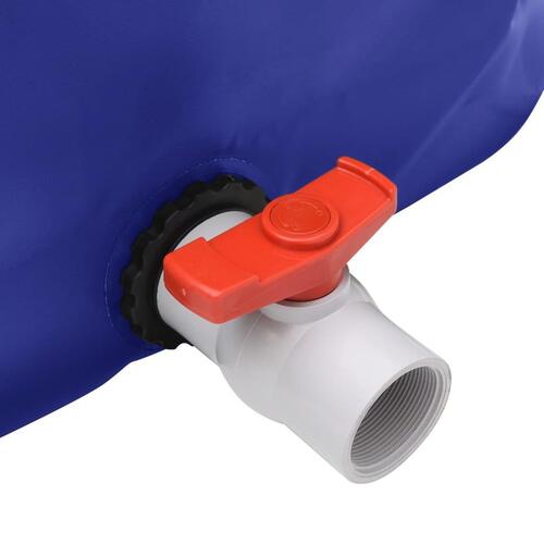 Vandtank med hane sammenfoldelig 500 l PVC