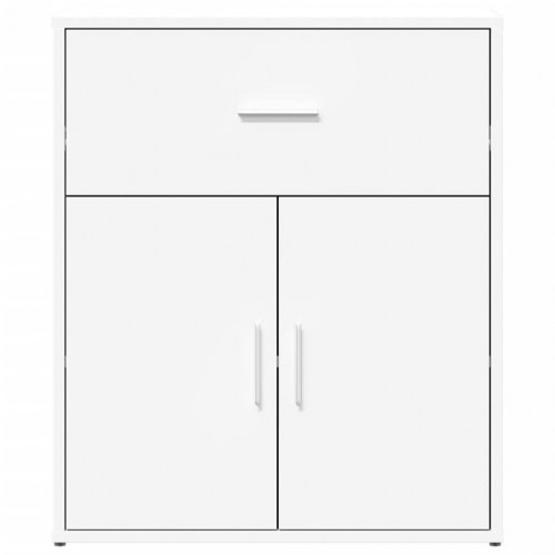Skænk 60x31x70 cm konstrueret træ hvid