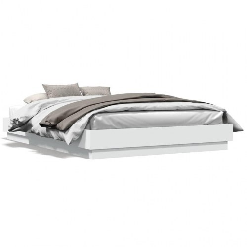 Sengestel 150 x 200 cm - hvid