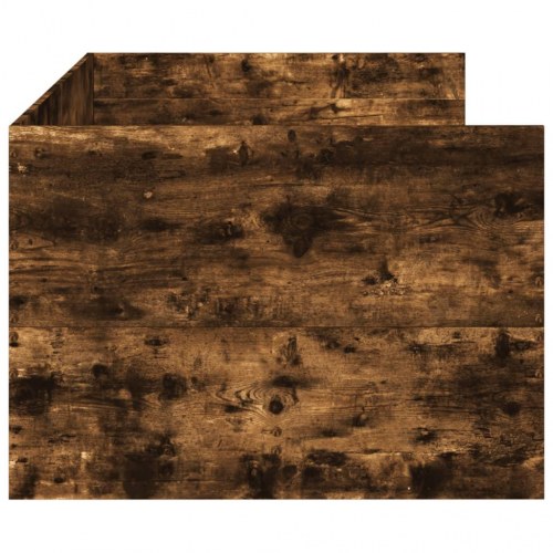 Daybed med skuffer uden madras 100x200 cm røget eg