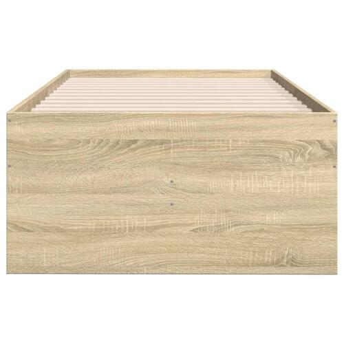 Daybed med skuffer uden madras 90x190 cm sonoma-eg