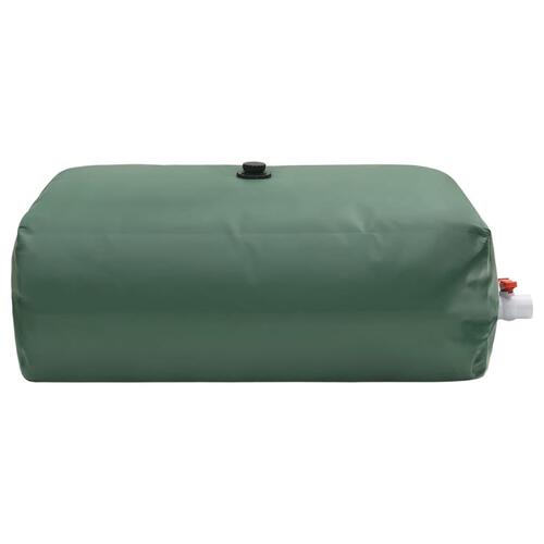 Vandtank med hane sammenfoldelig 670 l PVC