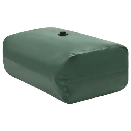 Vandtank med hane sammenfoldelig 670 l PVC