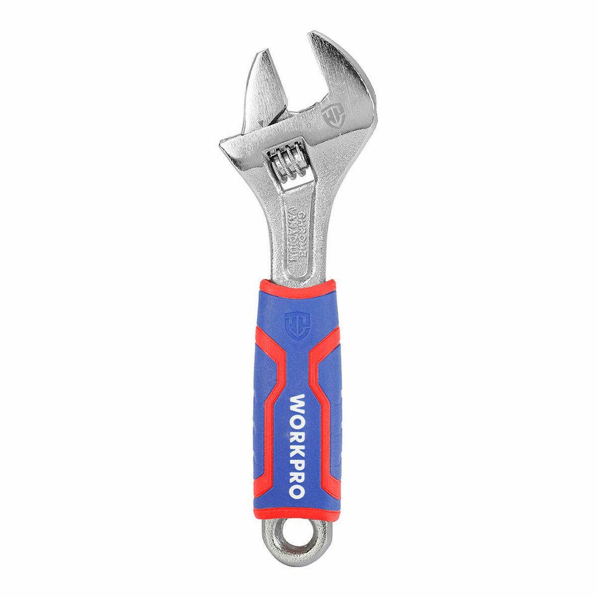 Justerbar Skruenøgle Workpro 6  " 15 Cm