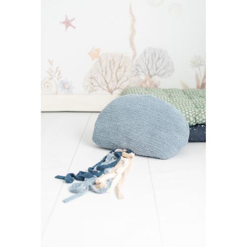 Sæt af tøjdyr Crochetts OCÉANO Blå Hvid Medusa 40 x 95 x 8 cm 2 Dele