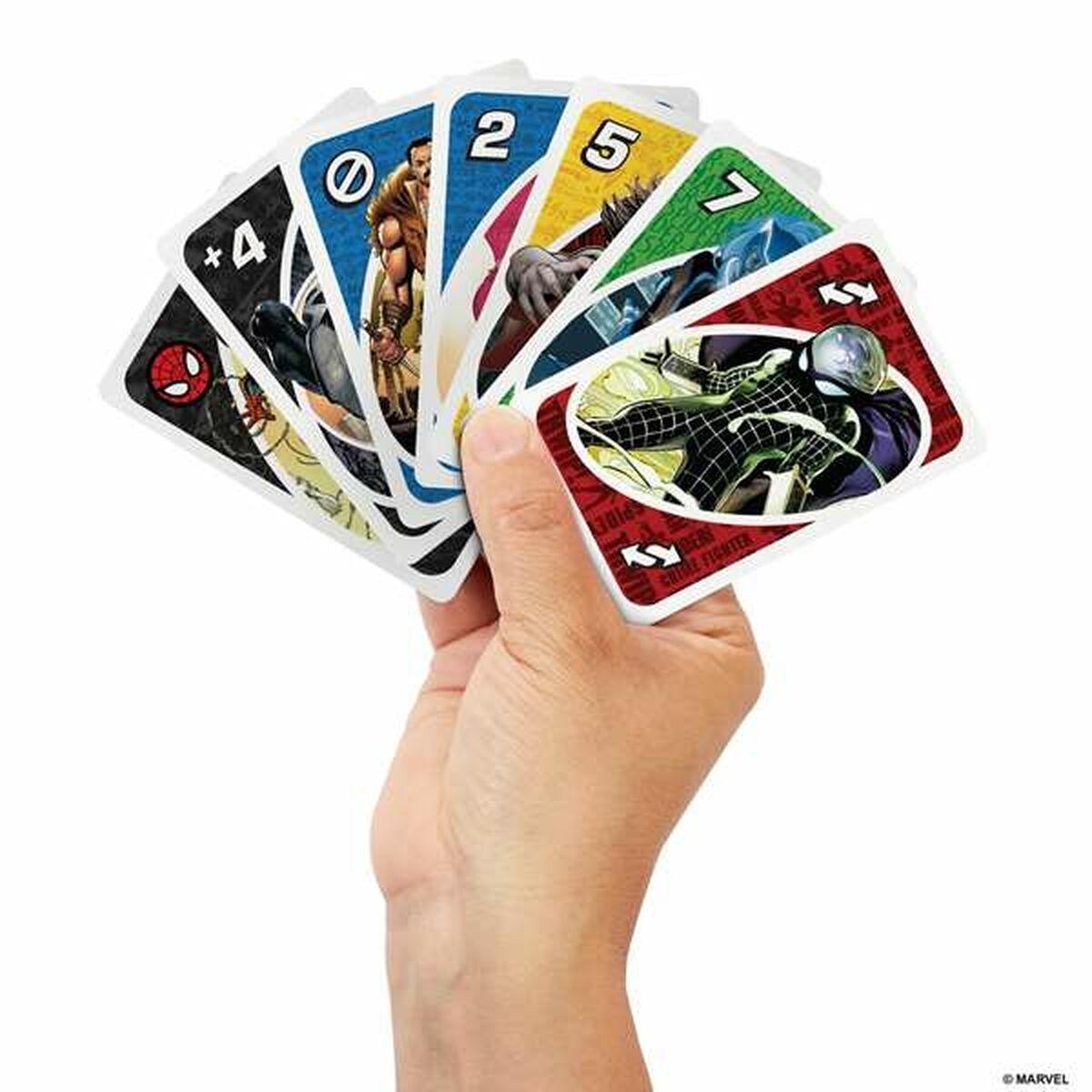 Kortspil Mattel Uno Spiderman