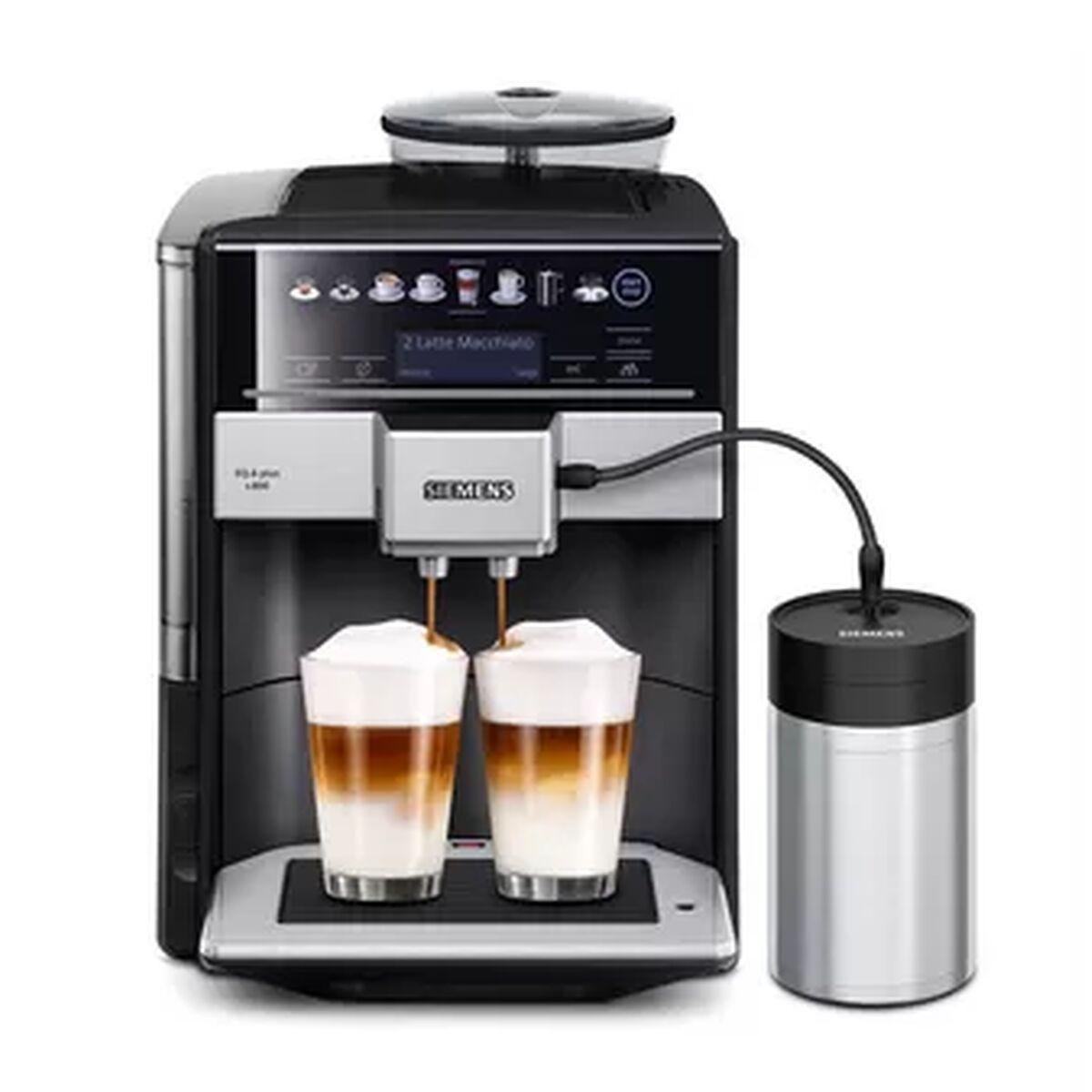 Superautomatisk Kaffemaskine Siemens Te658209rw Sort 1500 Bar 300