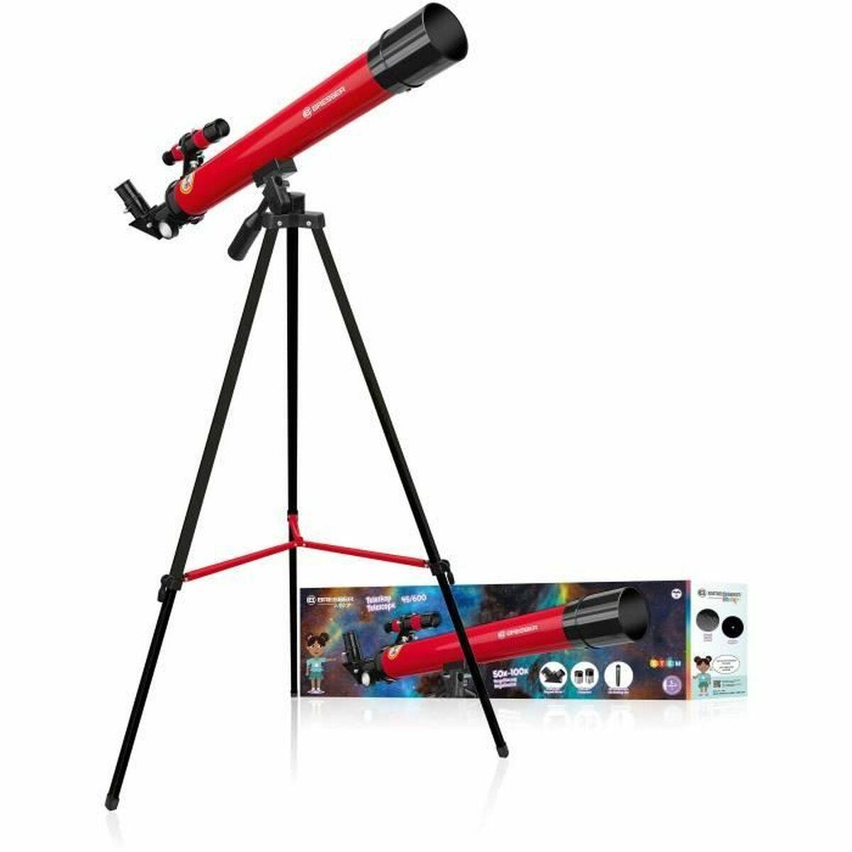 Børne Teleskop Bresser Lunette Astronomique 45/600 Az