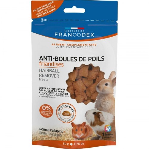 Francodex kaninsnacks 50 g - voksen kanin