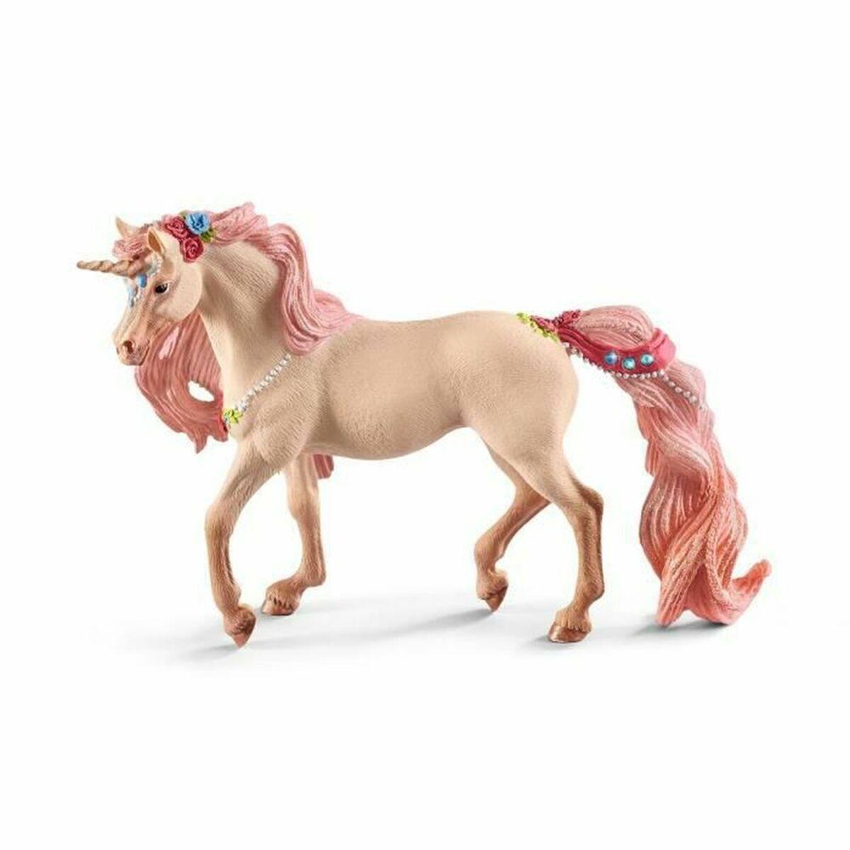 Legetøjsfigur Schleich Jewel Unicorn hoppe - pink billede