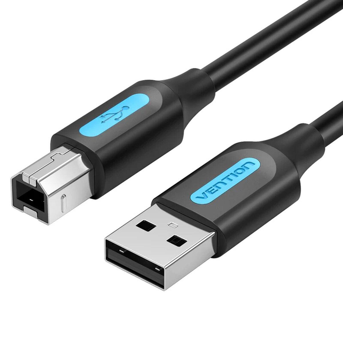 Usb Kabel Vention Coqbj Sort 50 Cm 1 Enheder