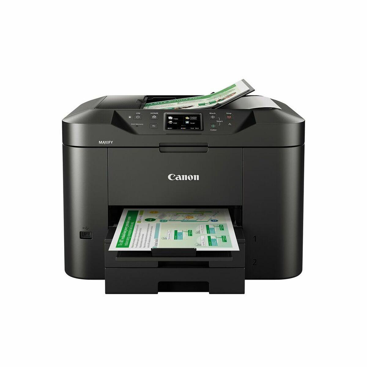 Multifunktionsprinter Canon MB2750 Sort
