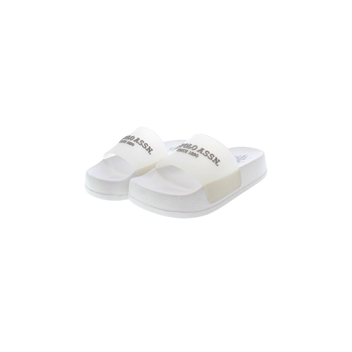 Klipklappere Til Damer U.s. Polo Assn. Amami009 Whi008 Hvid 40