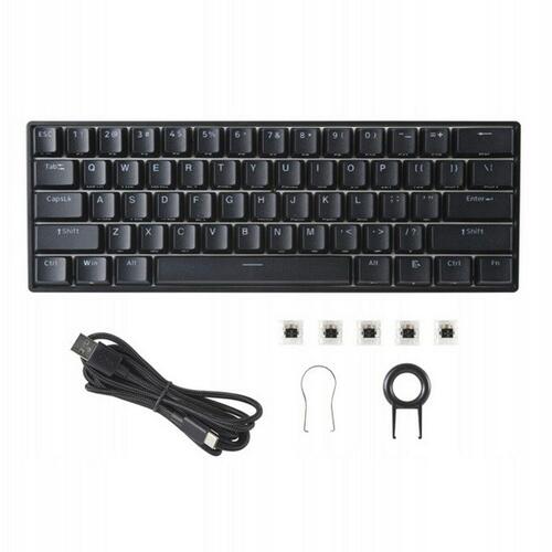 Mekanisk tastatur Mad Catz KS63NMUSBL000-0 Sort Multifarvet Monochrome