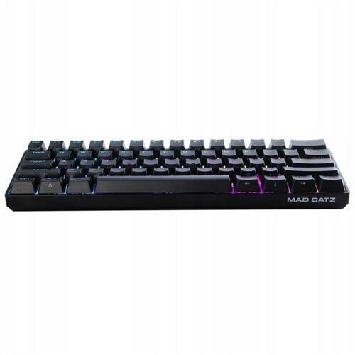Mekanisk tastatur Mad Catz KS63NMUSBL000-0 Sort Multifarvet Monochrome